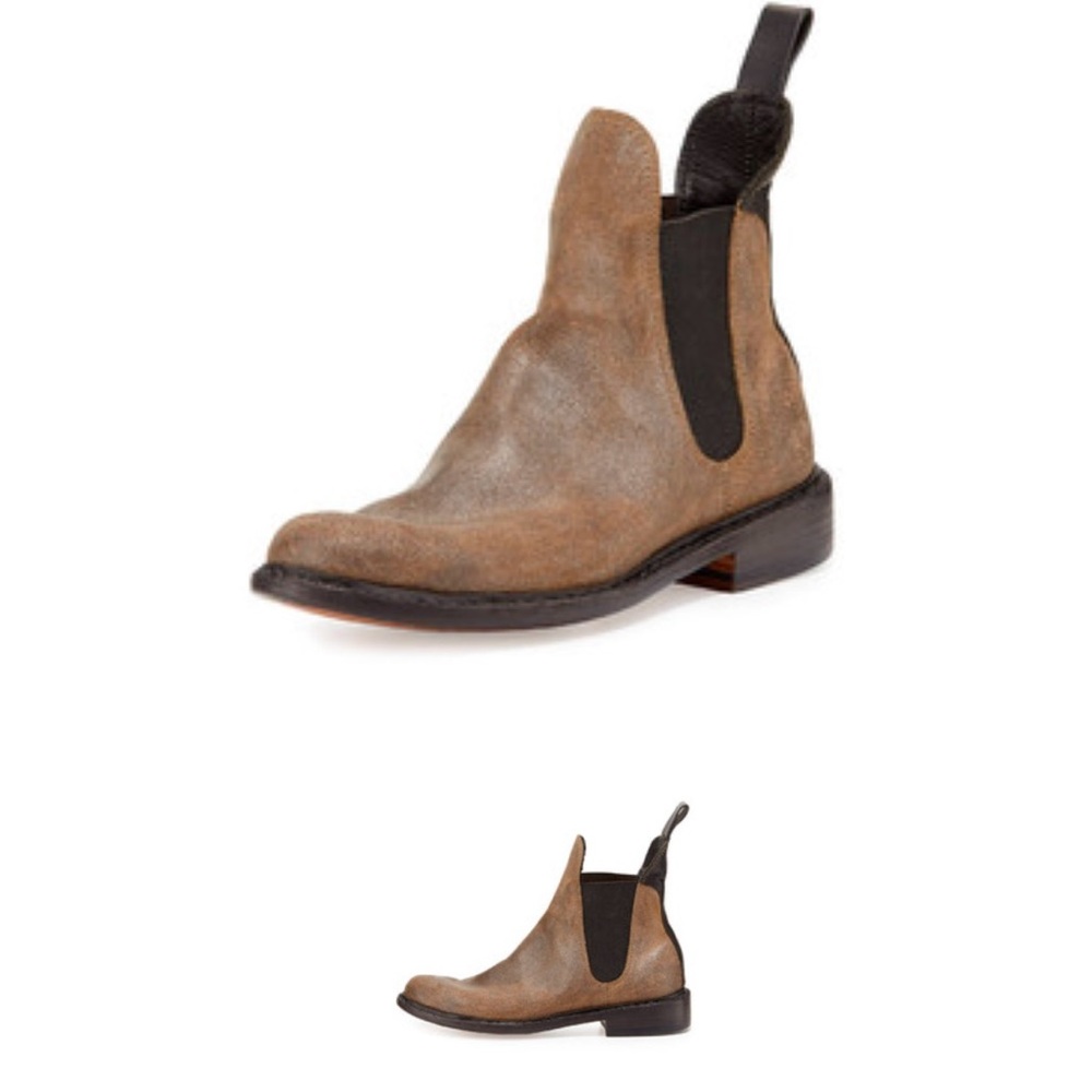 Rag and Bone Women’s Dartford Chelsea Boots in Metal Taupe, Size 40